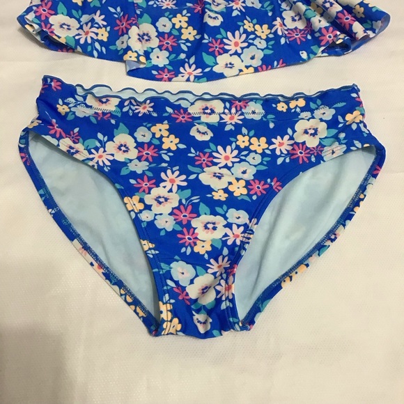 Cat & Jack Girls Two-piece Biquini Swimwear Size XL14 - Picture 2 of 10